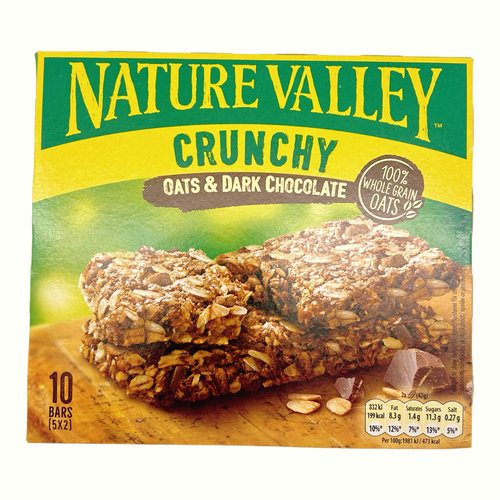 临期特价NatureValley天然山谷香脆燕麦棒进口代餐饱腹零食谷物棒