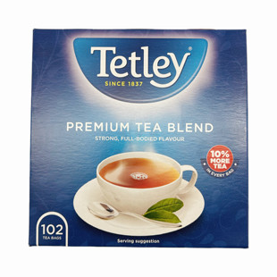 南非进口泰特利原味红茶280.5g(102袋)香醇袋泡茶包经典英式茶叶