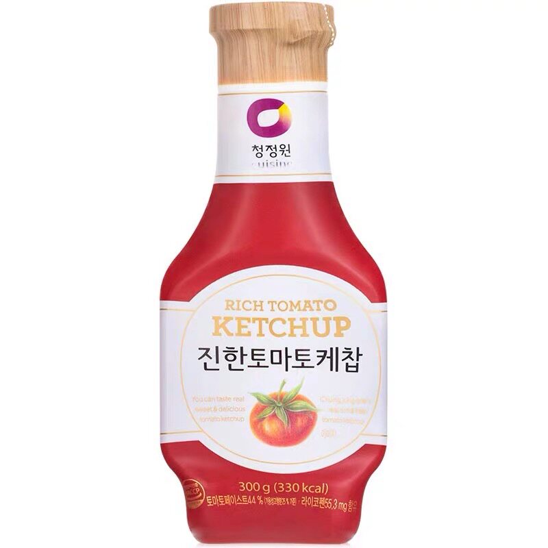 韩国原装进口清净园牛肉烧烤酱番茄酱炸酱面酱 韩式烤肉酱牛排酱