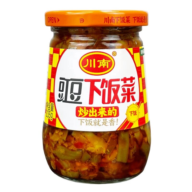特价川南爽口下饭菜四川特产学生开味菜榨菜咸菜小菜什锦瓶装335g