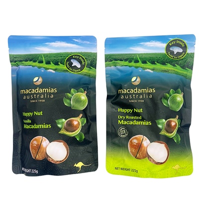 澳洲Macadamias Australia香草味夏威夷果坚果干果225g带壳开口器