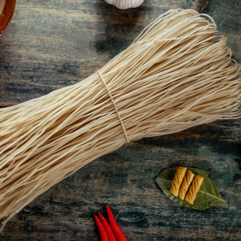 陕西特产荣富红薯粉条正宗纯手工番薯农家地瓜粉干货5袋包邮