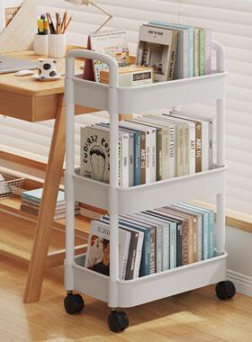 Three layer rolling plastic storage rack三层滚动塑料存储架