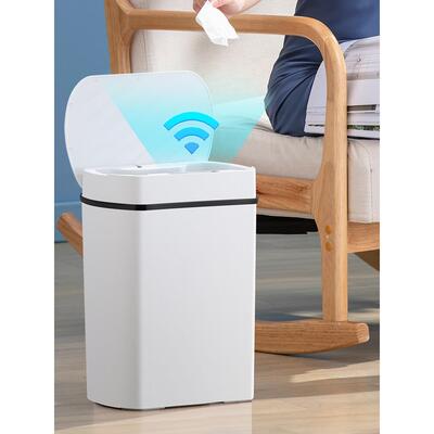 Intelligent garbage bin with automatic sensing garbage bin