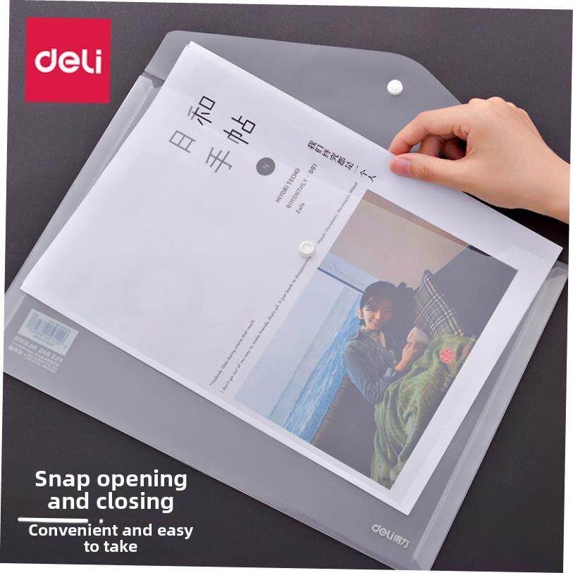 a4 pocket plastic folder transparent envelope file bag透明