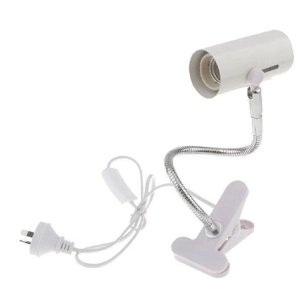 Gooseneck Reptile Ceramic Heating Light Bulb Lamp Holder