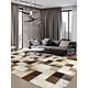 Light Carpet Luxury Modern Genuine Cowhide Living Room