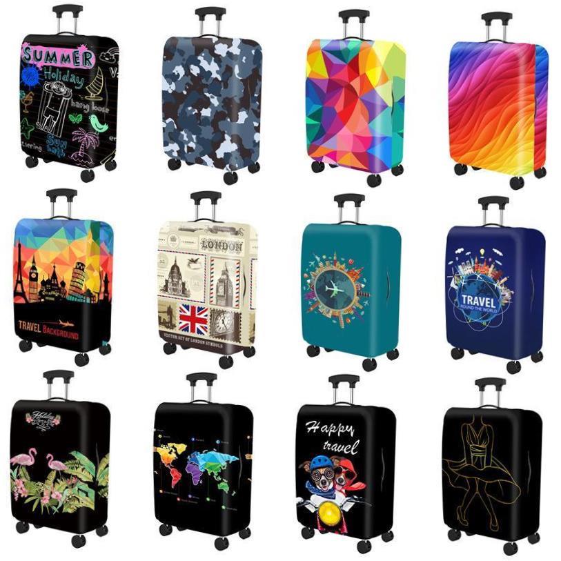 Thick Elastic Luggage Protective Cover Travel 行李箱套