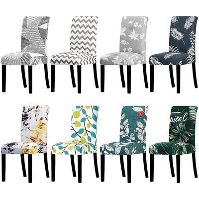 Chair Cover Printed Stretch Anti-dirty Elastic Seat Cover us