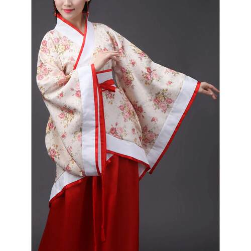 Chinese Hanbok Women Hanfu Traditional Dress Tang Dynasty Pe