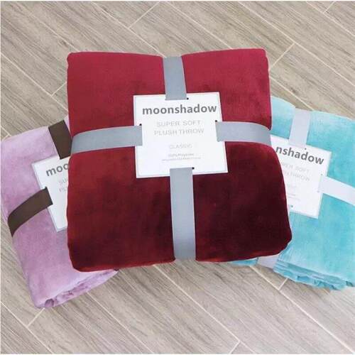 Soft Blanket Warm Thermal Fleece Blankets for Couch Bed Sofa