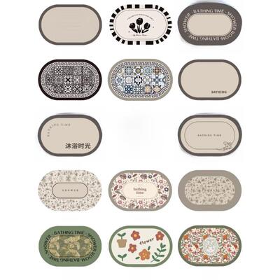 quick dry toilet door mat mat bathroom mats carpets 地毯