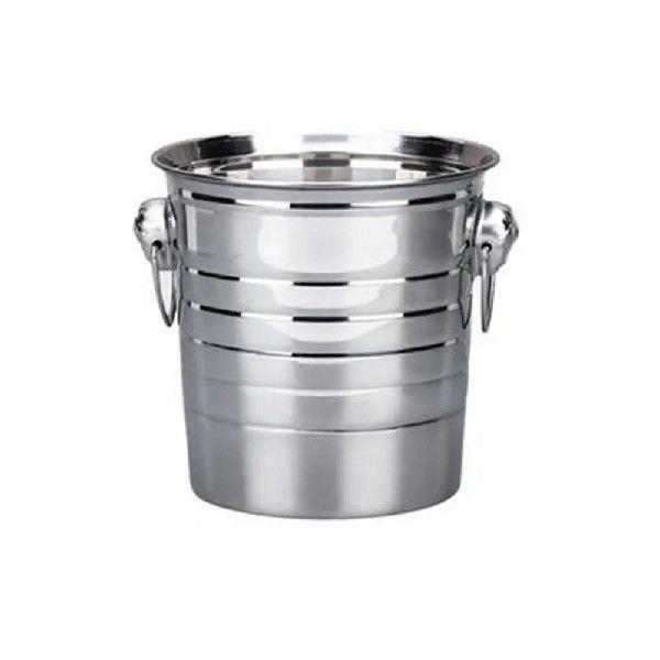 3L/5L/7L Stainless Steel Ice Bucket With Handles Thickened