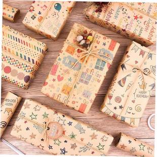 6pcs Wrapping Paper Birthday Gift Christmas gift Wrapping
