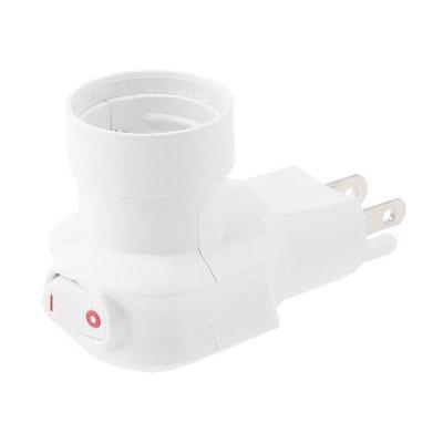 E26 E27 Plug in Light Bulb Socket Adapter Lamp Holder 3
