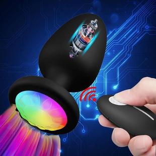Vibrating Plug Remote Control Vibrator Anal Butt Plugs Male0