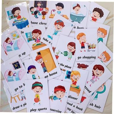Kids Learn English Word Card Flashcards