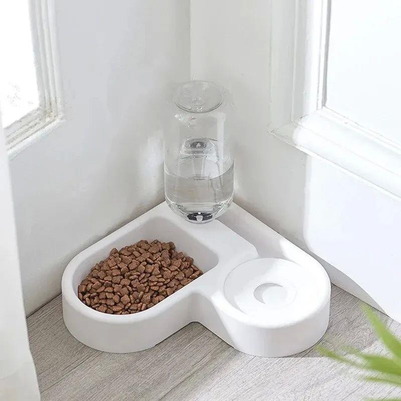Automatic Drinking Love Pet Bowl Moisture-proof Cat Bowl Dog
