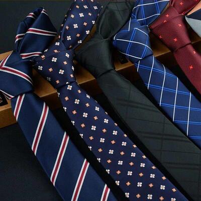 6 cm black slim ties for men luxury purple Wedding green nec