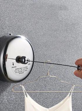 Clothes Drying Rack Rope Home Storage Stainless Steel Retrac