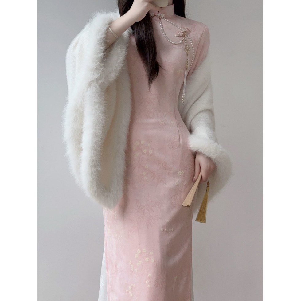 新中式秋冬旗袍2025新款