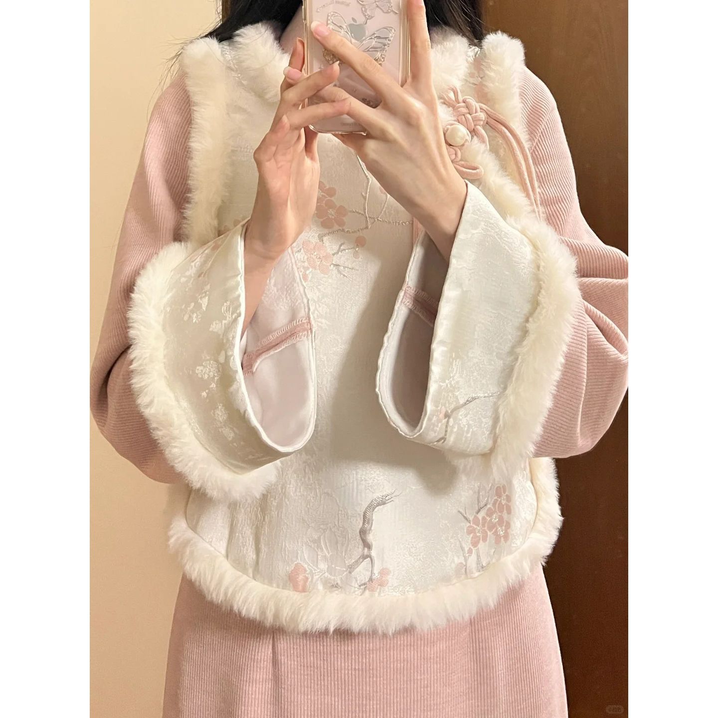 新中式套装裙2024秋冬加