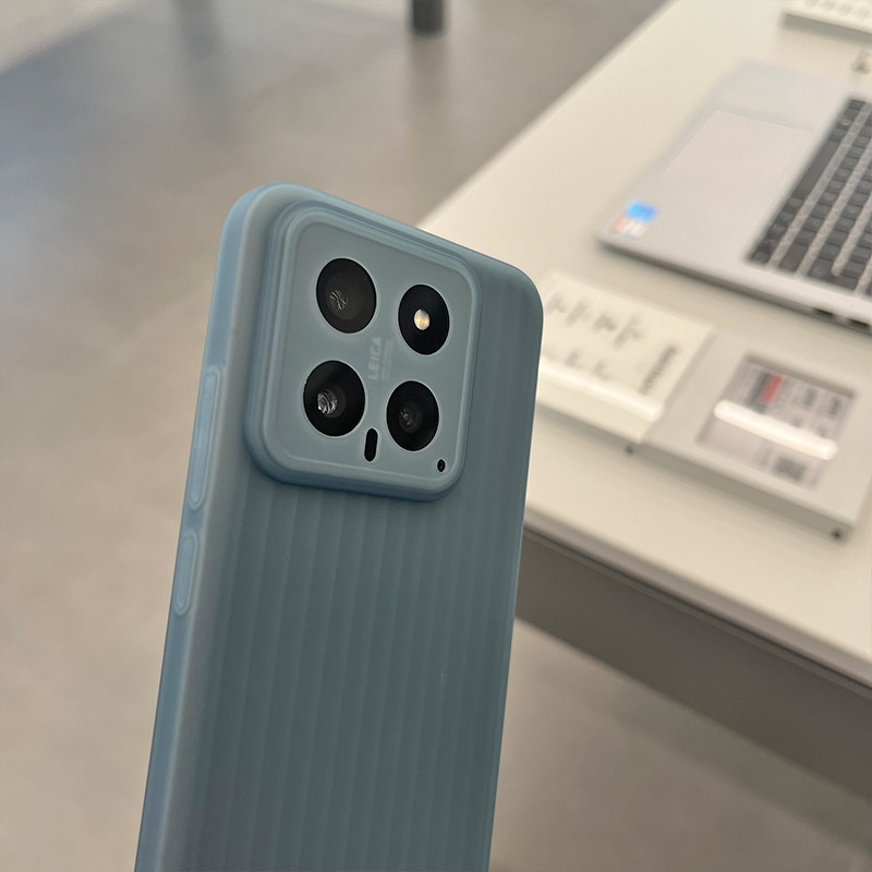 适用小米14手机壳波纹软壳圆弧边轻薄简约经典轻奢防摔全包14pro保护套,3C数码配件,手机保护套/壳,淘宝优惠券,粉丝福利购,淘宝优惠卷