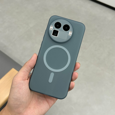 适用真我GT8Pro手机壳Magsafe磁吸纹理防滑壳车载磁吸支架简约全包软壳gt8保护套pro