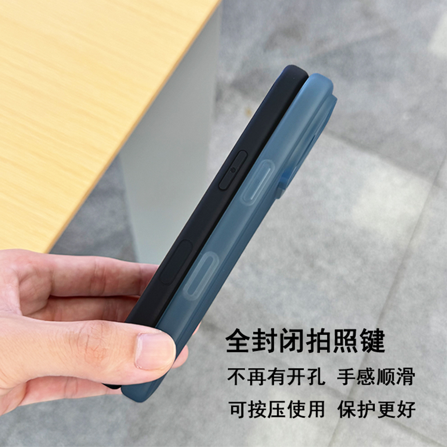 适用苹果17手机壳封闭拍照键软壳全包圆弧边波纹防滑17pro轻薄防摔iPhone17promax保护套