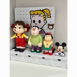 哆啦a梦胖虎初登场手办Q版呆萌胖妹模型居家摆件公仔周边礼物