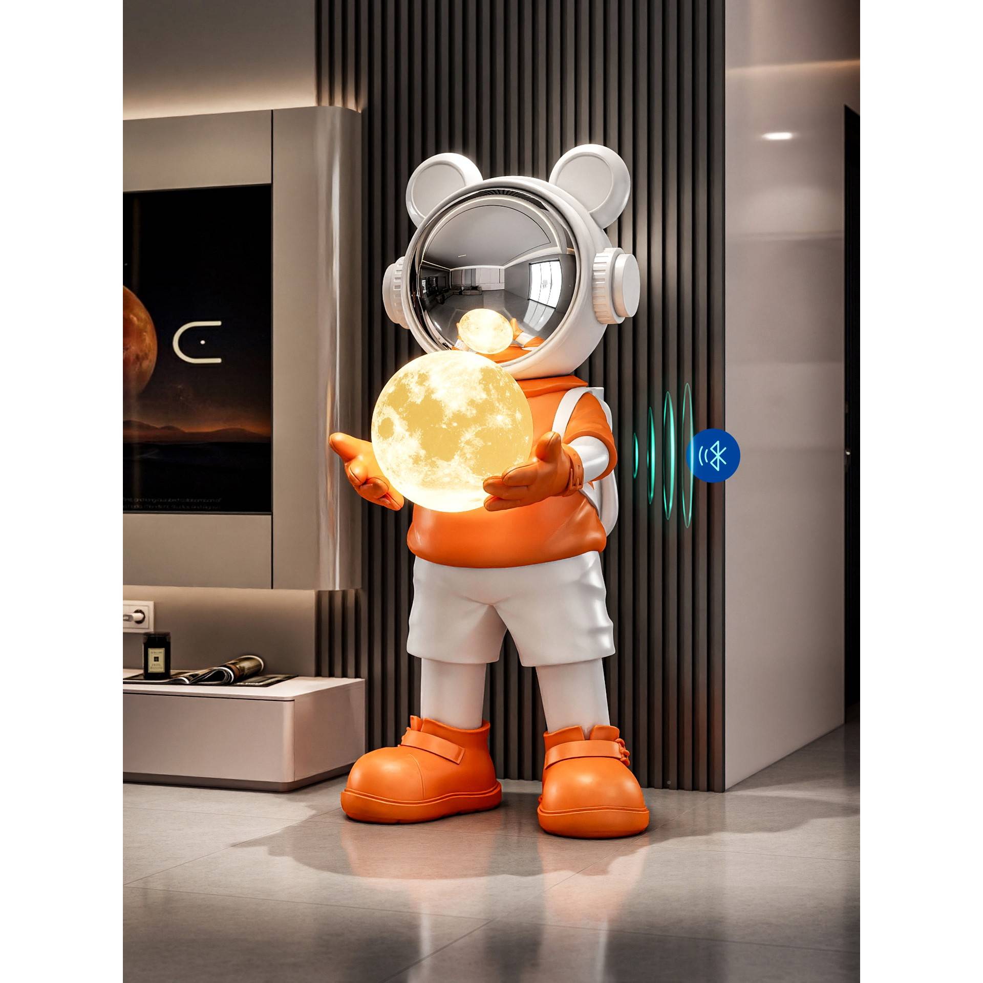 太空宇人员客地厅46093高大型落轻奢摆件电柜设装饰品航级感计视