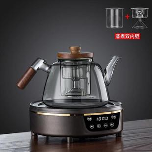 家用防烫加厚电陶炉煮茶炉小型大容量红茶煮茶器泡茶 玻璃茶壶套装