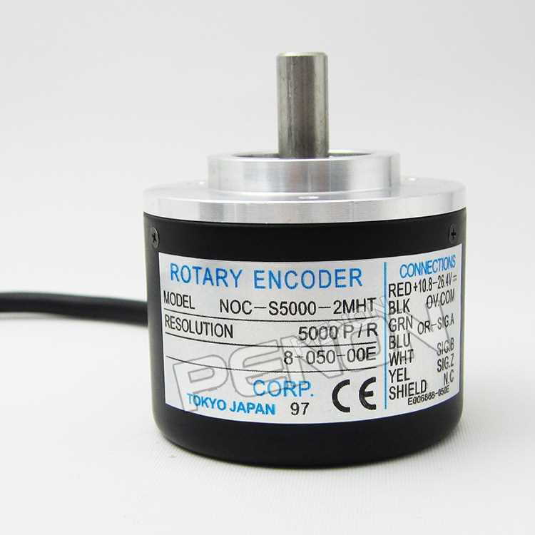 全新NOCS5000-2DM增量式光电旋转编码器-2MHT-2MHC脉冲-5000P/R