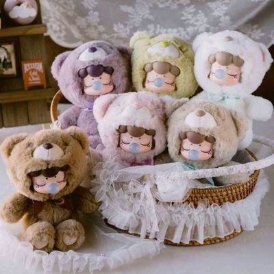 现货 Rolife若来Nanci囡茜巧克力缤纷搪胶毛绒小熊盲盒圣诞节礼物