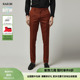 焦糖色高腰九分西裤 RARE威雅意大利男装 春夏舒适版