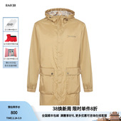 轻薄风衣外套 立体袋贴印花宽松版 RARE威雅男装 春夏男士