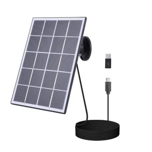 太阳能充电板3W5V适配多品牌监控