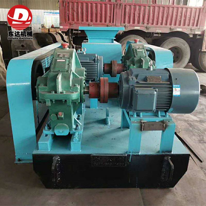 对辊滚压机 小型辊压式破碎机 液压细碎机碾压机 四齿辊式破碎机