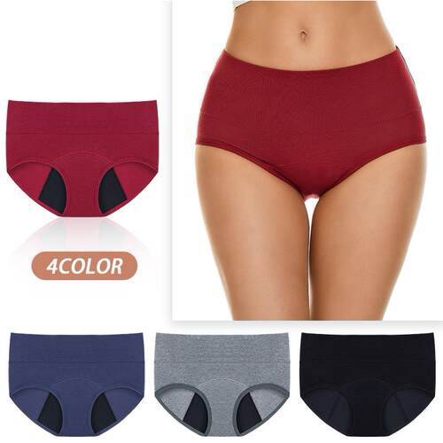 Women Cotton Period Underwear Postpartum Menstrual Panties