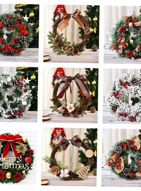 Christmas Wreath Party Decorations Xmas Wreath forFront Door