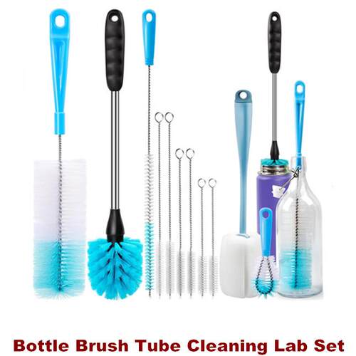 Bottle Brush Tube Cleaning Lab Cup Cleaner Narrow Neck