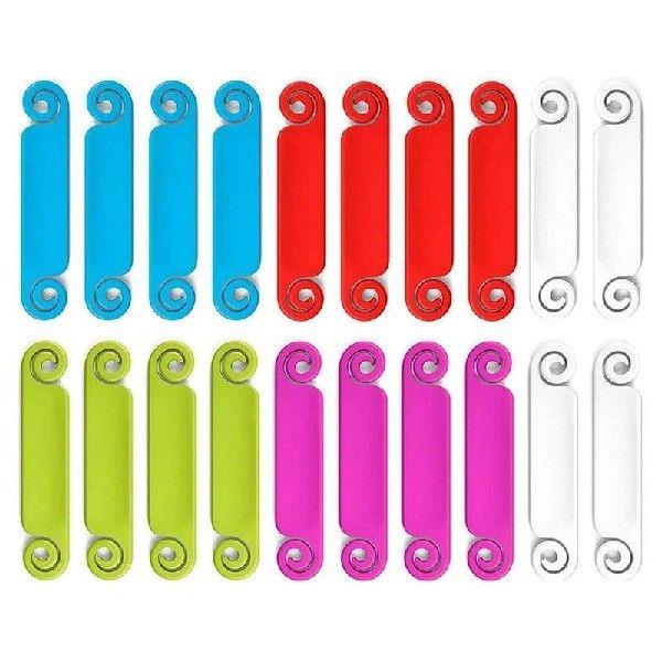 20 Pcs Cable Tags Cable Management Tags Multicolor Cable