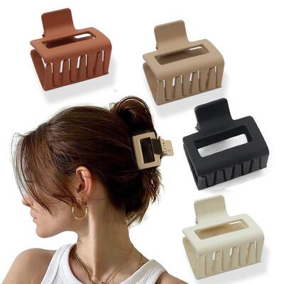 4Pcs Women Hair Clips Hair Claw for Thick Hair Accessories f