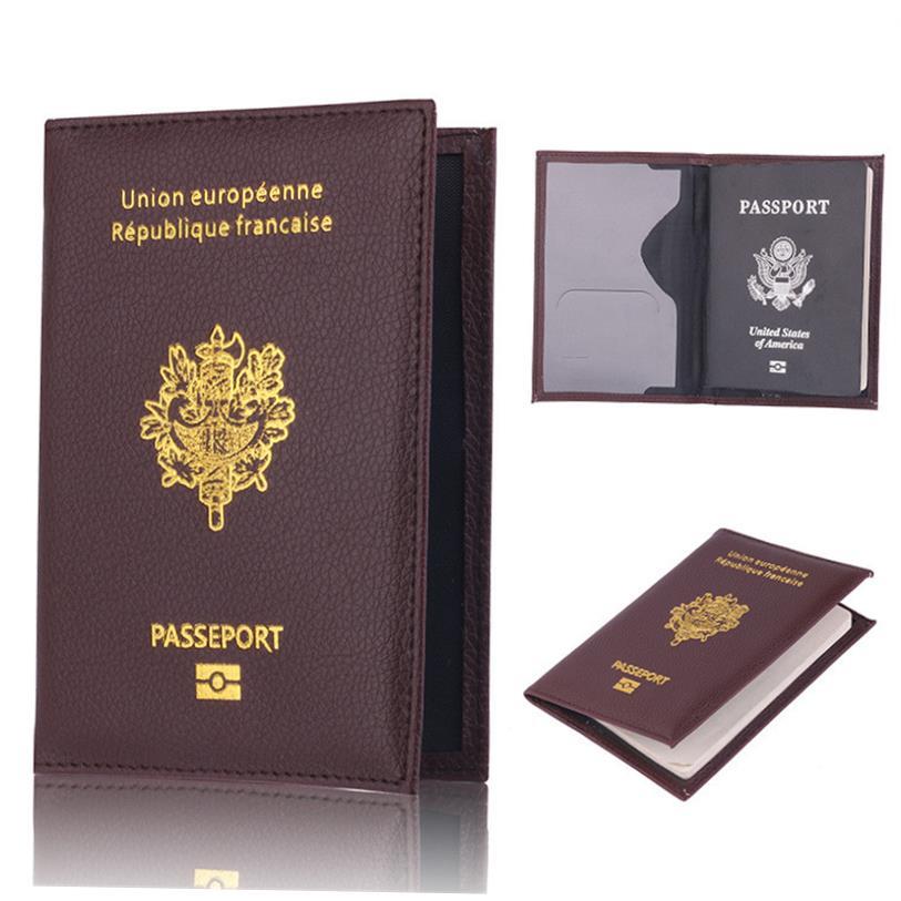 EU France passport cover passport case欧盟法国护照卡套holder