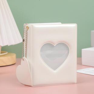 3 Inch Photocard Holder Heart Love Hollow Photo Album 32