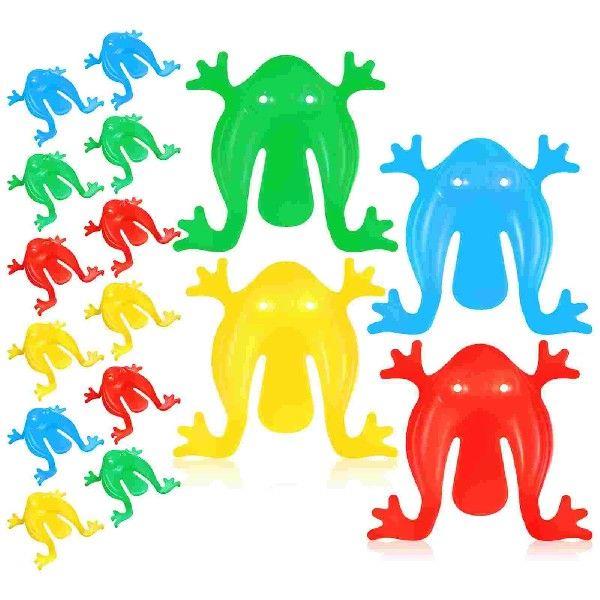 16 Pcs Toddler Baby outside Kids Toys Leap Plastic Assorted