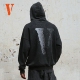 VLONE 烫钻连帽卫衣 月球大LOGO印花男女同款 STAPLE HOODIE25新品