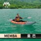 AquaMarina 乐划独木舟单双人皮划艇高端充气船进口拉丝材料曼巴