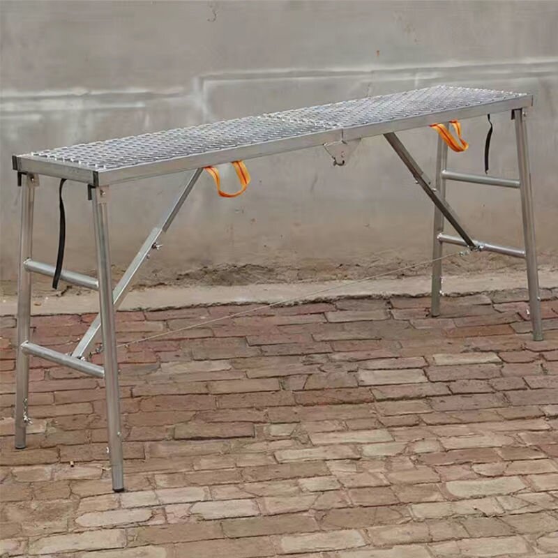 铁凳子结实工地折叠马凳加厚升降多功能脚手架p装修平台凳施工登