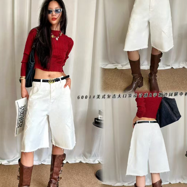 【发哥粉丝专享】2025新款大口袋设计感·牛仔裤25-048-KZ-QY6001